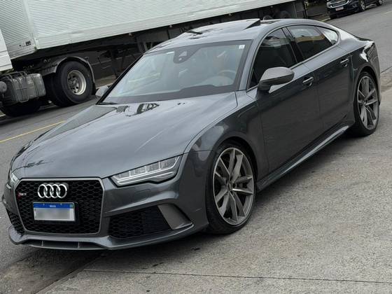 AUDI RS7 4.0 SPORTBACK V8 BI TURBO GASOLINA 4P AUTOMÁTICO AUDI RS7 4.0 SPORTBACK V8 BI TURBO GASOLINA 4P AUTOMÁTICO